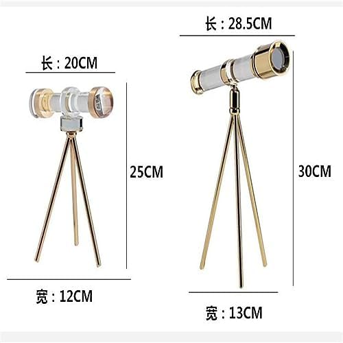 Crystal Crafts Astronomical Telescope Home Decor