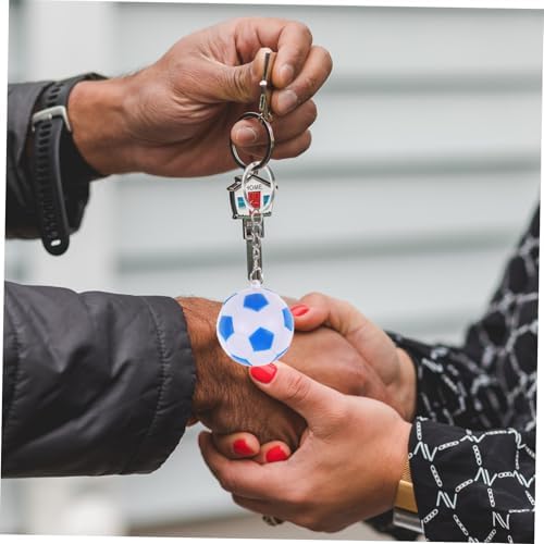 VICASKY 2PCS Soccer Ball Keychains for Football Fans