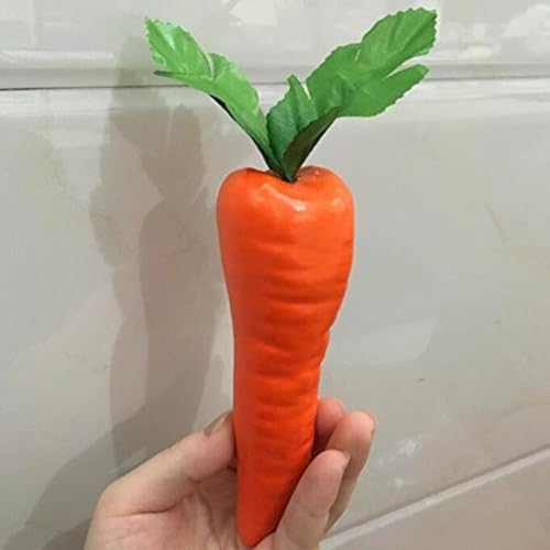 1Pc Orange Artificial Carrot Home Decor