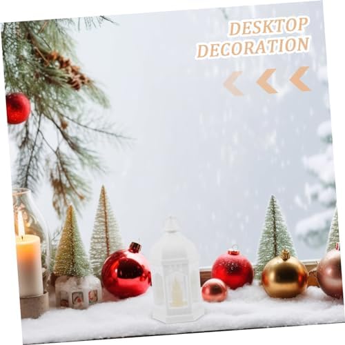VOSAREA 1pc Elegant Iron Candleholder for Christmas Decor