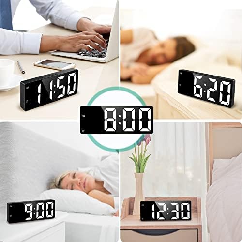 ORIA Digital Alarm Clock with Temperature Display