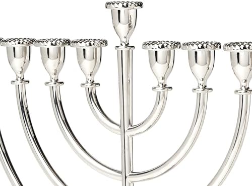 Reed And Barton 896613 Roseland Silver Menorah 1