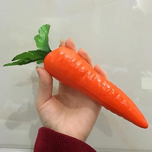 1Pc Orange Artificial Carrot Home Decor