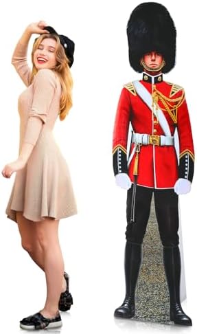 6 Ft British Royal Guard Stand-Up Cutout Prop
