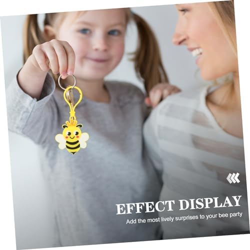 Cute Cartoon Bee Keychain for Party Favors