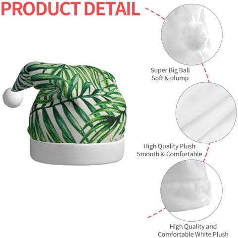 Qin Zheng Banana Leaf Santa Hat Christmas Gift for Women