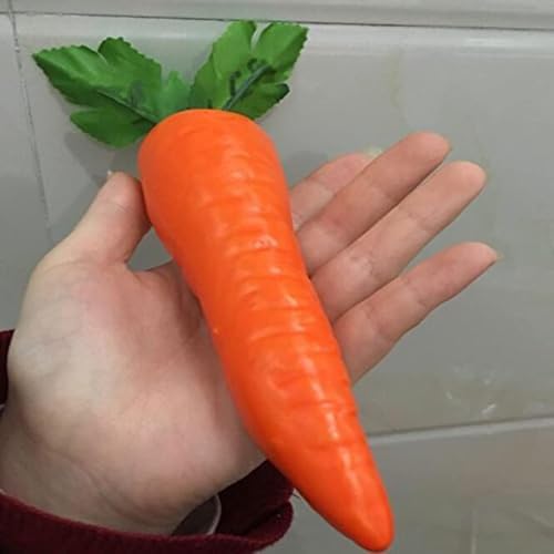 1Pc Orange Artificial Carrot Home Decor