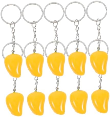 Alipis 10Pcs Summer Fruit Keychain Ornaments