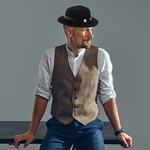 Xtinmee 48 Pack Gangster Hats for Men 1920s Style