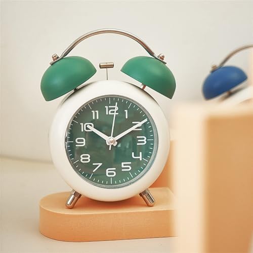 Double Bell Alarm Clock with Backlight and Loud Ringtone