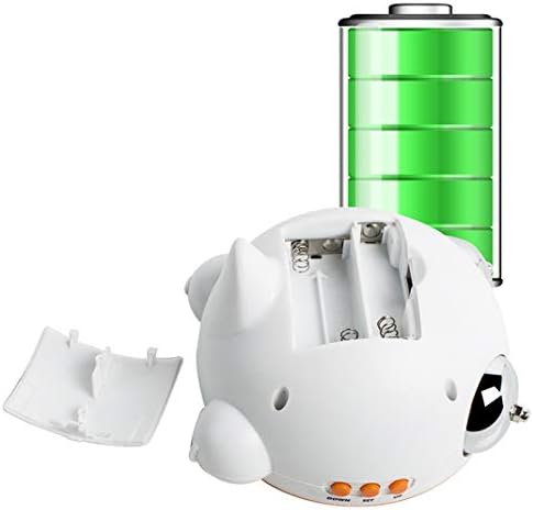 Gerrit Mechanical Double Bell Alarm Clock with LCD Display