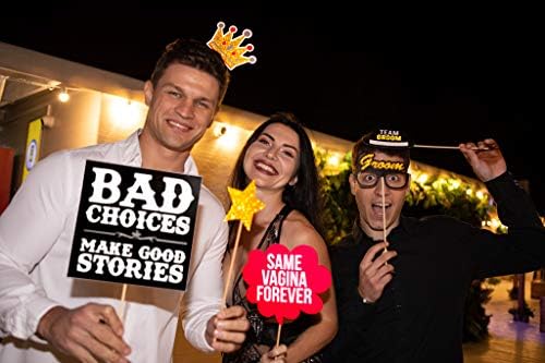 Bachelor Party Photo Booth Props 37 Piece Set