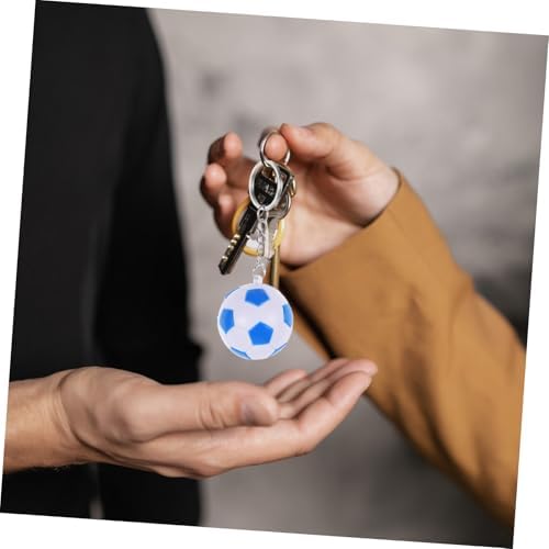 VICASKY 2PCS Soccer Ball Keychains for Football Fans