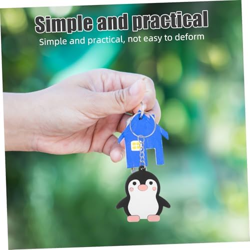 24Pcs Penguin Keyrings for Party Favors