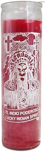 Lucky Indian Spirit 7 Day Candle 3-Pack