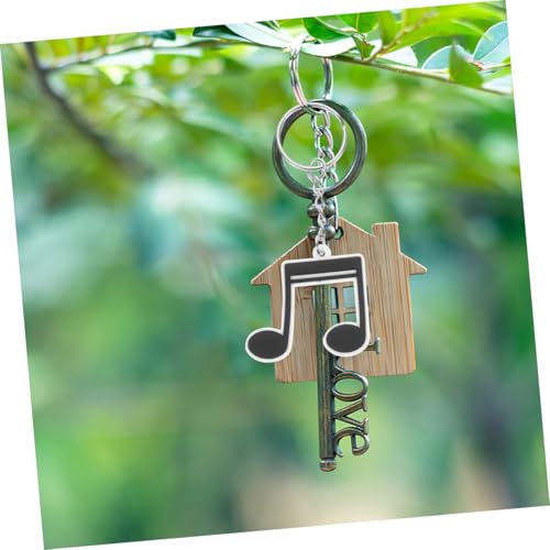 DECHOUS 12pcs Music Note Keychains for Retro Party Favors