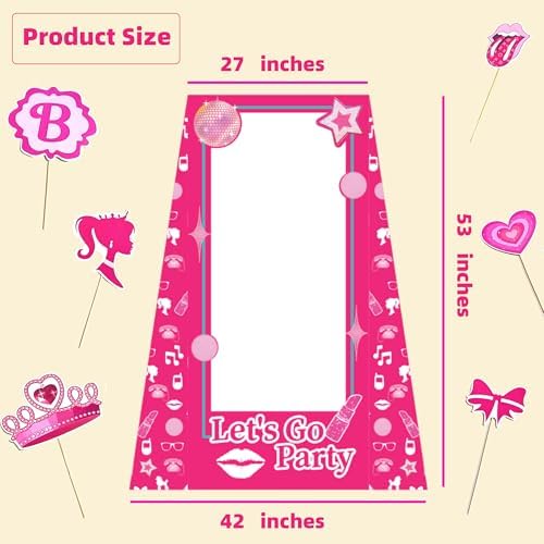 45 Ft Tall Life Size Photo Booth Props with Bracket