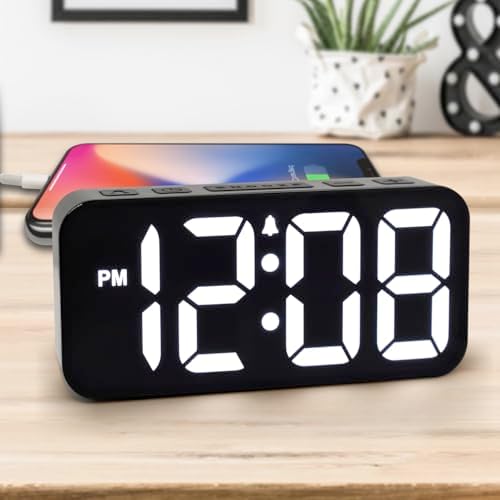 Westclox Digital Alarm Clock with RGB Display