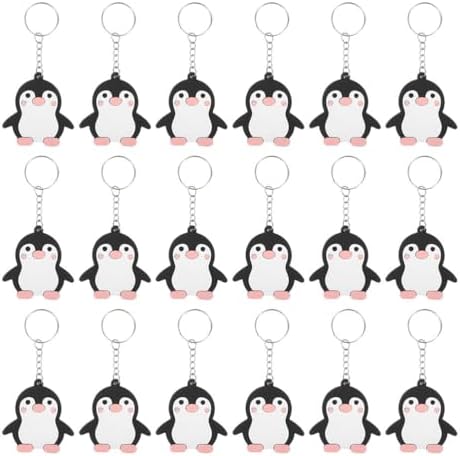 MERRYHAPY 40pcs Penguin Keychains for Boys Girls