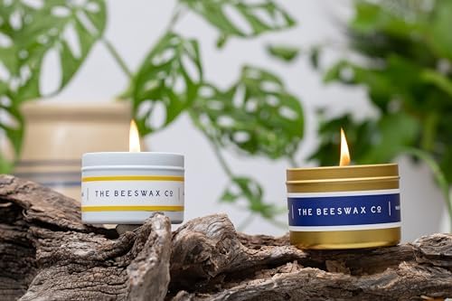 The Beeswax Co Southwest Travel Candle Tin - Natural Honey Scented 4oz