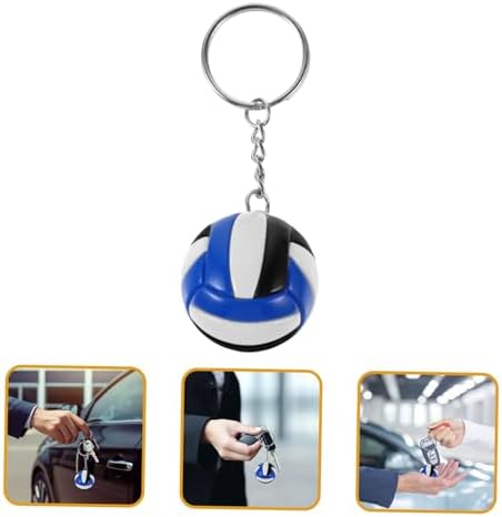 Garneck 2pcs Volleyball Keychains for Backpacks Bag Pendant