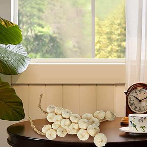 Garneck Artificial Garlic Strings 2Pcs Home Decor