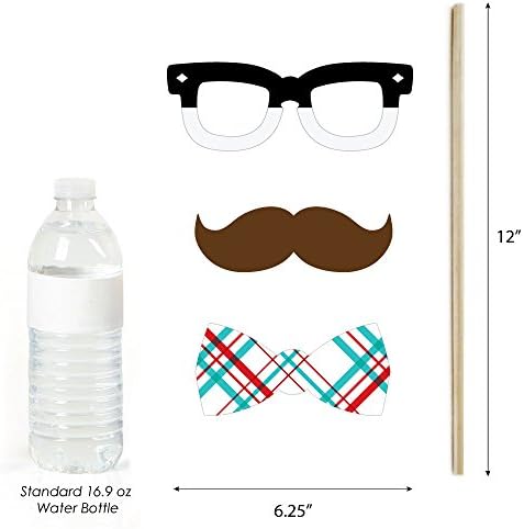 Big Dot of Happiness 1950s Sock Hop Photo Booth Props Kit