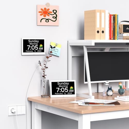 101 Inch Digital Dementia Alarm Clock for Seniors