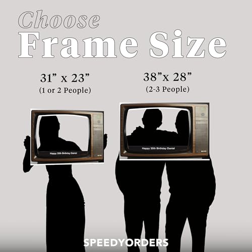 Custom Retro TV Set Photo Booth Prop for Parties