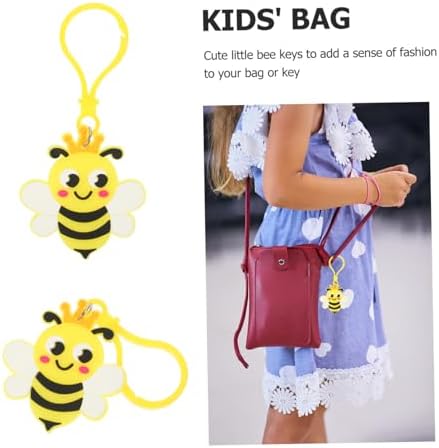 Cute Cartoon Bee Keychain for Party Favors