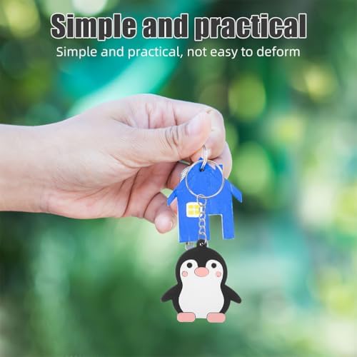 MERRYHAPY 40pcs Penguin Keychains for Boys Girls