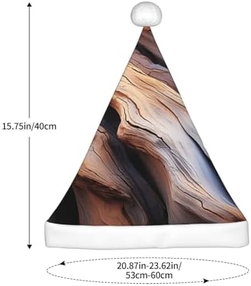 QINZHENG Christmas Santa Hat with Tree Camo Print