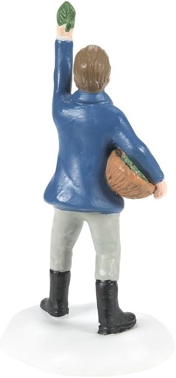 Department 56 Dickens Village Feeding Time Calf Figurine - Hand Crafted Porcelain Miniature