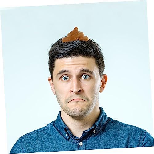 3pcs Funny Poop Hat for All Ages Prank Party Prop
