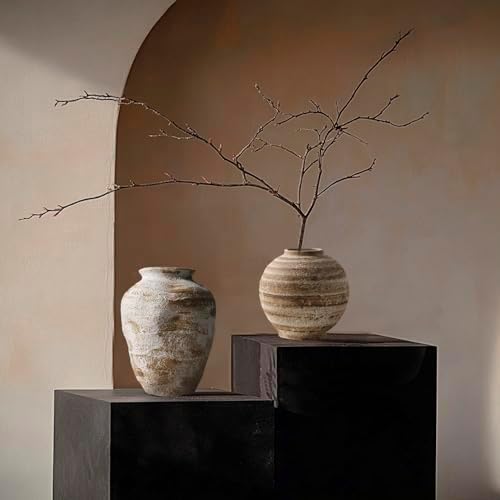 DIF DECO Ceramic Farmhouse Vase 55 Inch