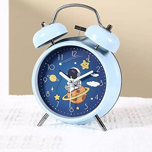 Double Bell Alarm Clock Rechargeable and Luminous