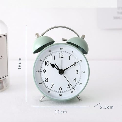 Loud Double Bell Alarm Clock with Retro Design