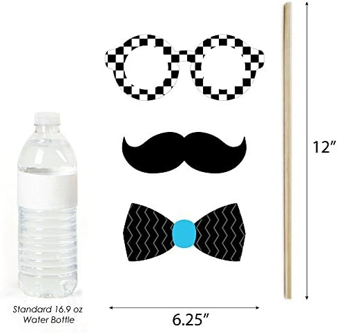 Big Dot of Happiness Lets Go Racing Photo Booth Props Kit 20 Count