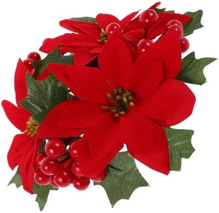 Wakauto Mini Christmas Candle Wreath Decor