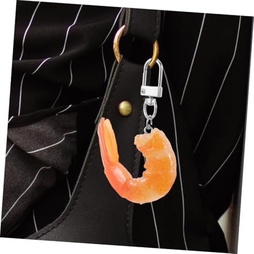 Ciieeo 5Pcs Cute Crawfish Keychain Party Favors