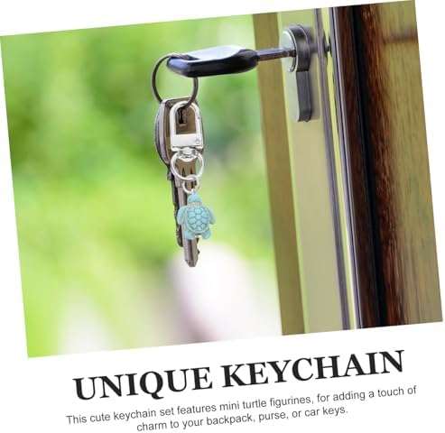 12pcs Cute Turtle Keychain Bag Pendant for Women