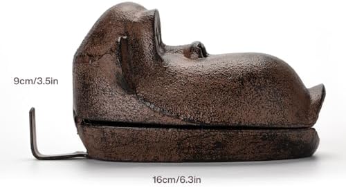 Monkey Ashtray for Cigar Lovers Cast Iron Decor