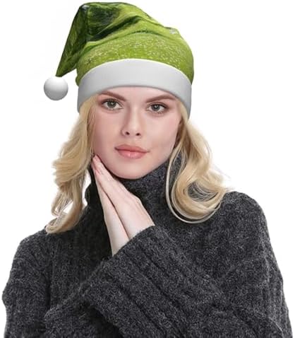 QINZHENG Personalized Santa Hat with Willow Tree Print