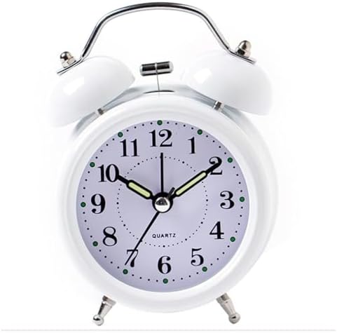 Loud Retro Double Bell Alarm Clock with Backlight