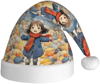 Qin Z Zheng Fish Lover Santa Hat Personalized Christmas Gift for Women