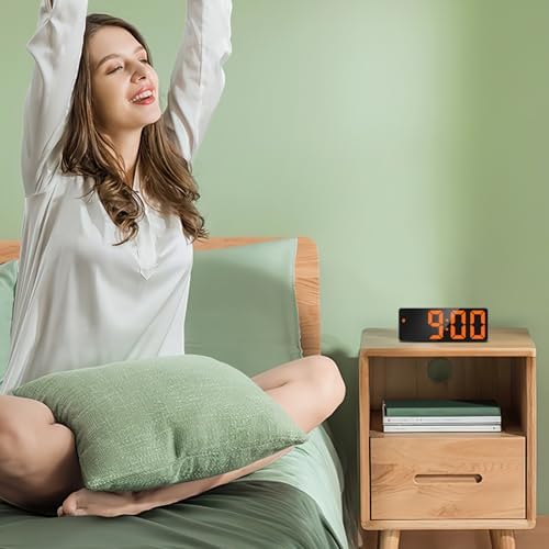 ORIA Digital Alarm Clock with 65 Inch Display