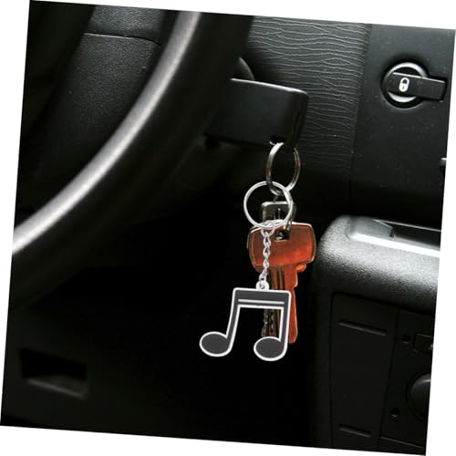 DECHOUS 12pcs Music Note Keychains for Retro Party Favors