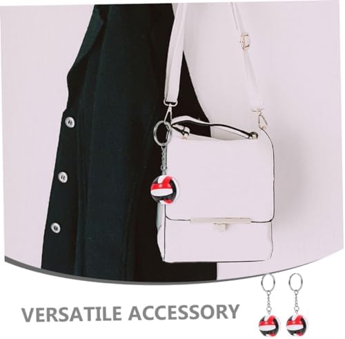IMIKEYA Volleyball Keychain Pendant Set