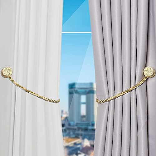 Modern Magnetic Curtain Holdbacks 2 Pack