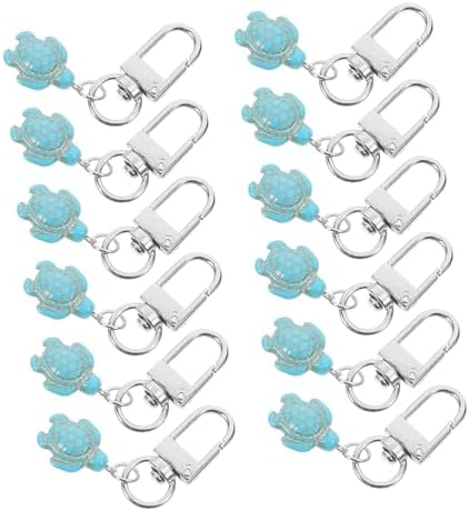 12pcs Cute Turtle Keychain Bag Pendant for Women